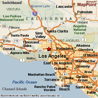 Encino Los Angeles Map Encino (Los Angeles Nbhd), California Area Map & More
