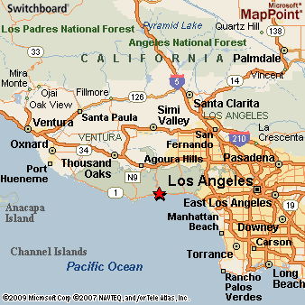 Malibu, California Area Map & More