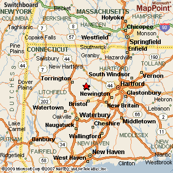 Where is Burlington, Connecticut? see area map & more