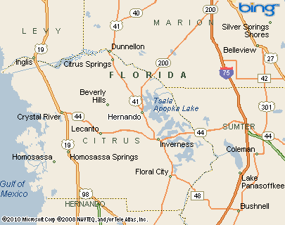 Citrus Hills Florida Map Citrus Hills, Florida Area Map & More