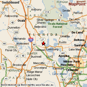 Where is Fruitland Park, Florida? see area map & more