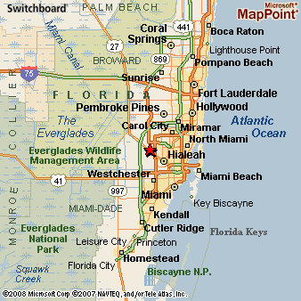 Hialeah Gardens, Florida Area Map & More Hialeah Gardens, Florida Area Map & More