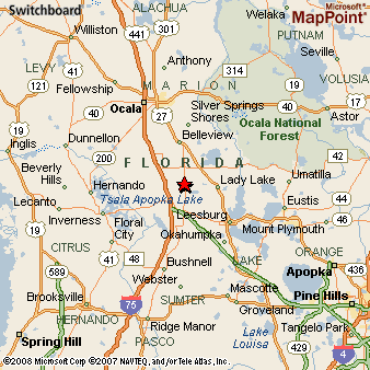 Where is Oxford, Florida? see area map & more