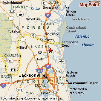Yulee Florida On Map Yulee, Florida Area Map & More