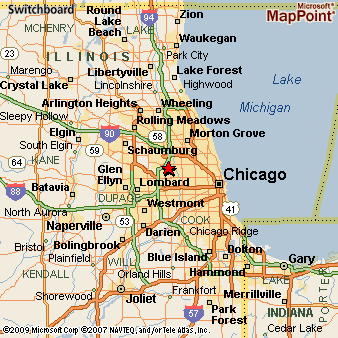 Franklin Park Illinois Area Map More
