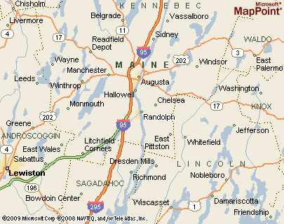 Where is Randolph, Maine? see area map & more