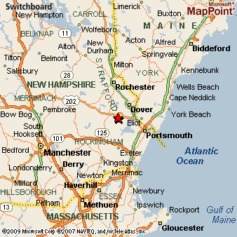 Lee, New Hampshire Area Map & More