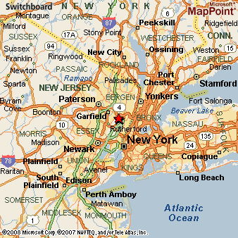 Little Ferry, New Jersey Area Map & More