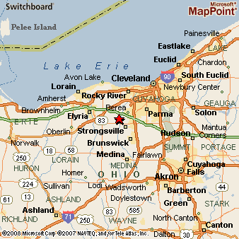 Columbia Station Ohio Map Columbia Station, Ohio Area Map & More