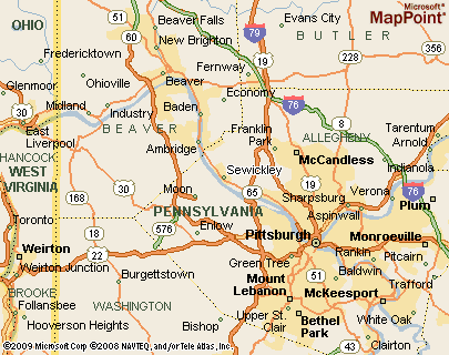 Map Of Sewickley Pa Sewickley, Pennsylvania Area Map & More