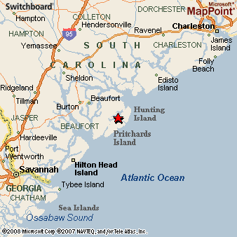 Map Of Fripp Island Sc Fripp Island, South Carolina Area Map & More