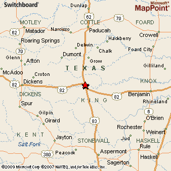 Where is Guthrie, Texas? see area map & more