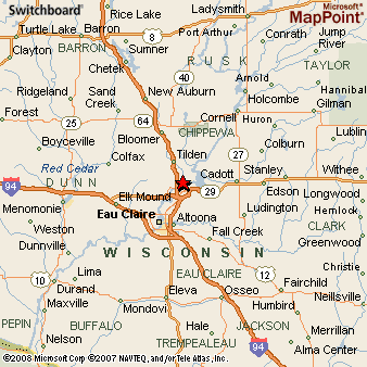 Chippewa Falls Wisconsin Map Chippewa Falls, Wisconsin Area Map & More