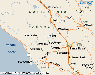 Rio Dell (Sonoma Co), California Area Map & More Rio Dell (Sonoma Co), California Area Map & More