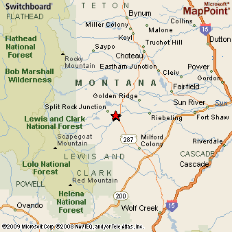 Where is Augusta, Montana? see area map & more