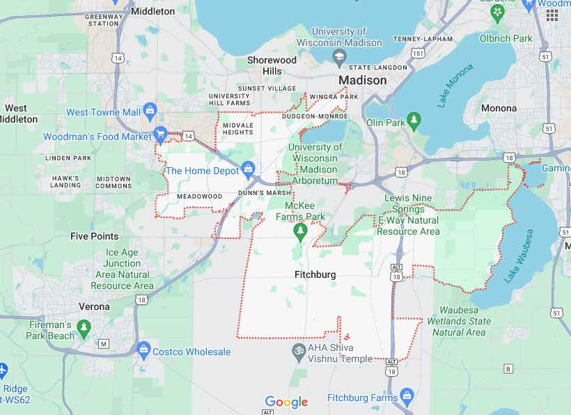 Where is 53711 zip code regional map details